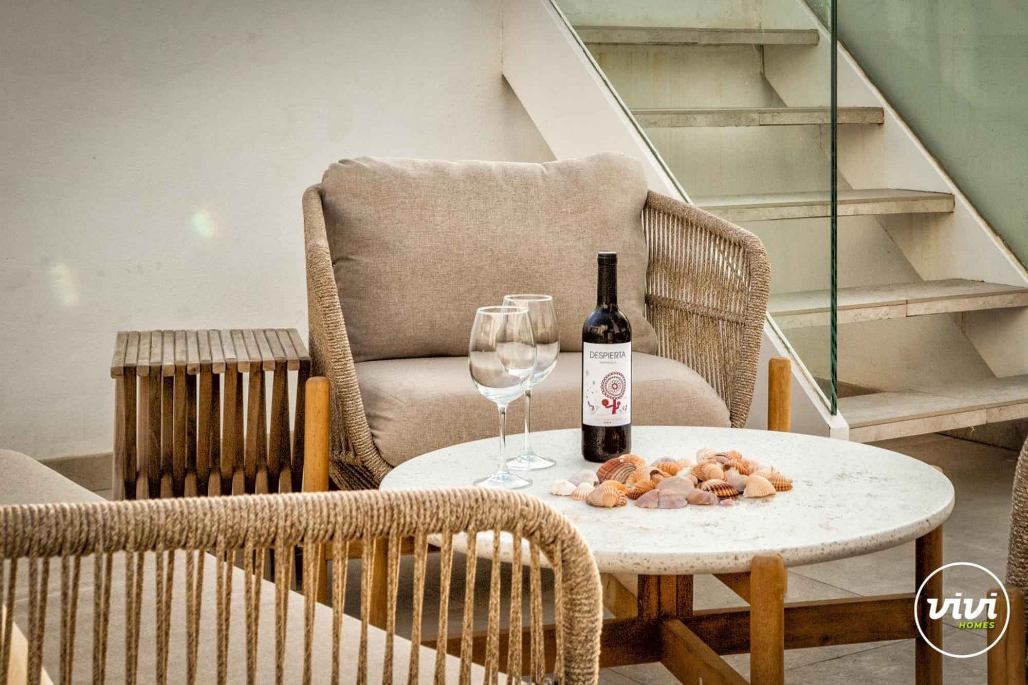Leilighet Vivi Homes - Diamond Pool, Gym, Terrace & Sea View